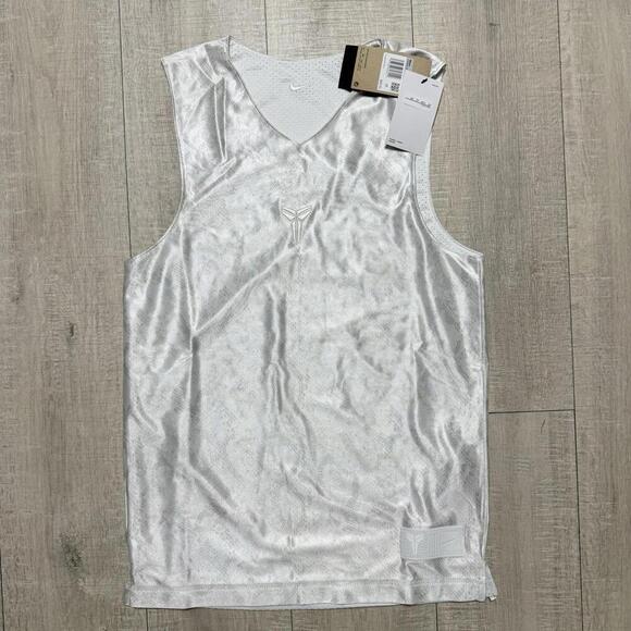 Nike Other - Nike Kobe Mamba White Reversible Mesh Basketball Jersey Vapor FZ0934-100 Sz XS